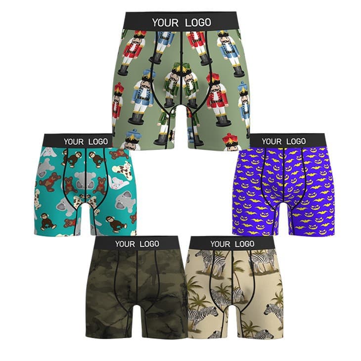 Men's Boxer Briefs with Front Pouch
